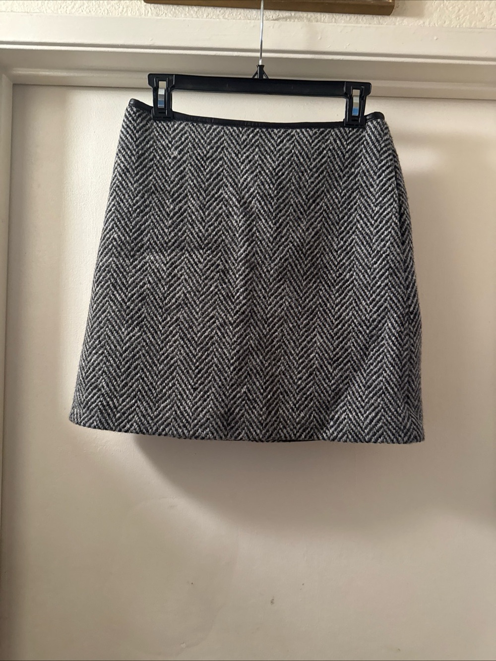 Burberry Tweed mini skirt sz uk 10 usa 6